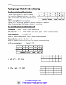 Grade 4 Worksheets | PDF Curriculum - FreeWorksheets.Com