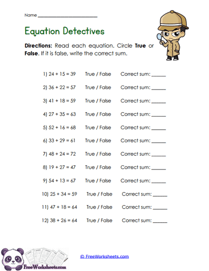 Addition Dash Worksheet