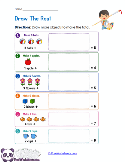 Finish Totals Worksheet