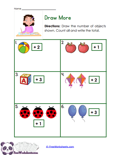 Draw More Worksheet