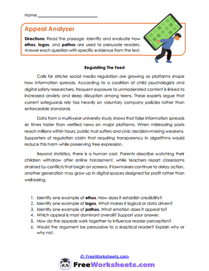 Appeal Analyzer Worksheet