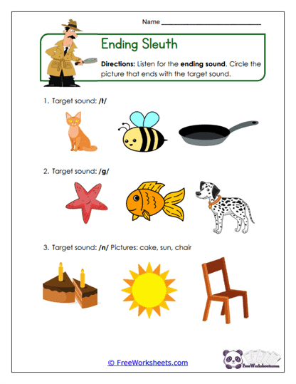 Ending Sleuth Worksheet