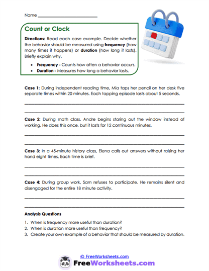 Time Measures Worksheet