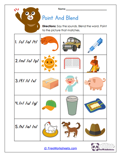Blending And Segmenting Worksheet Collection