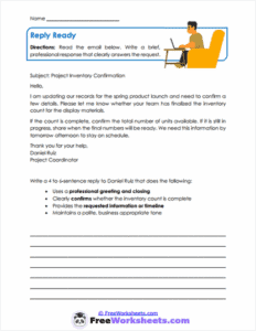 Business Documents Worksheets For Grade 10 - FreeWorksheets.Com