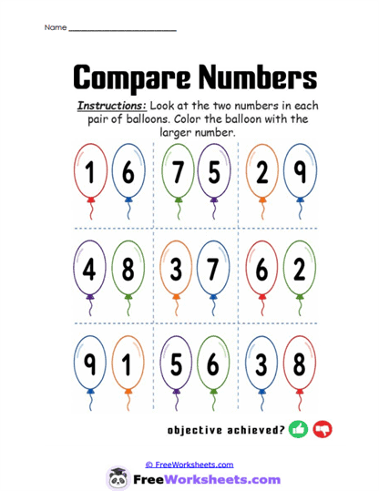 Balloon Challenge Worksheet