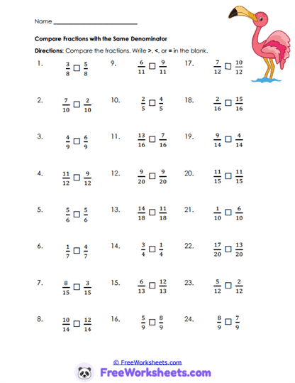 Equal Pieces Worksheet