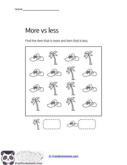 The Great Quantity Worksheet