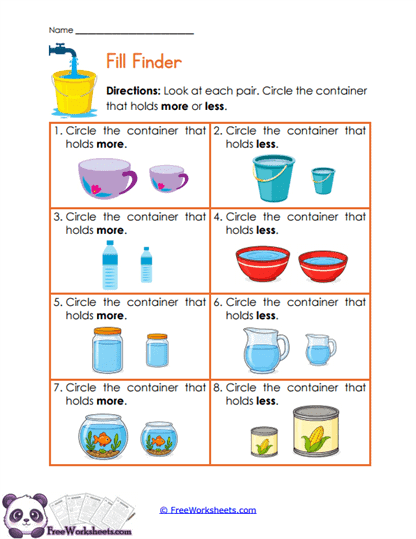 Capacity Check Worksheet