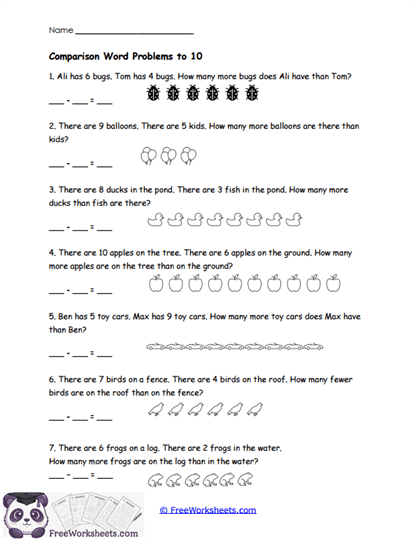Visual Thought Comparison