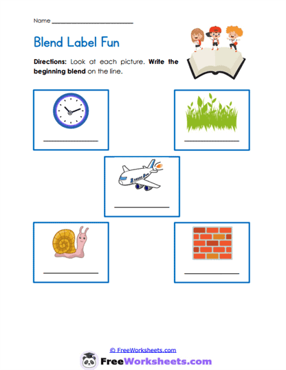 Sound Fill-In Fun Worksheet