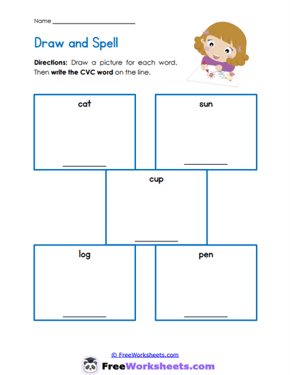 Fill the Missing Letter Worksheet