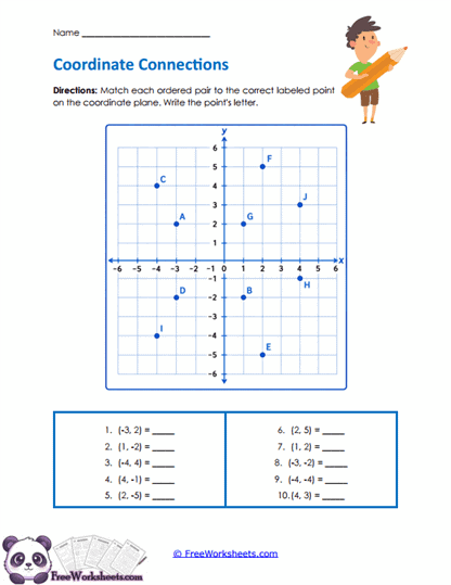 Point Matching Worksheet