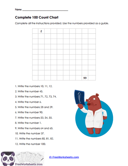 Chart Builder Worksheet