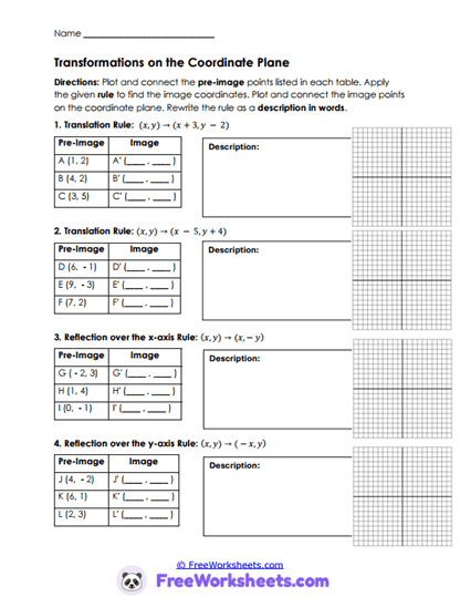 Plane Motion Worksheet