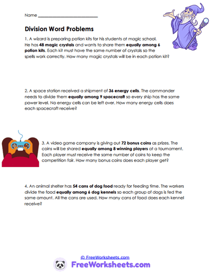 Share Stories Worksheet