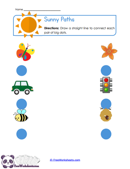 Sunny Connections Worksheet
