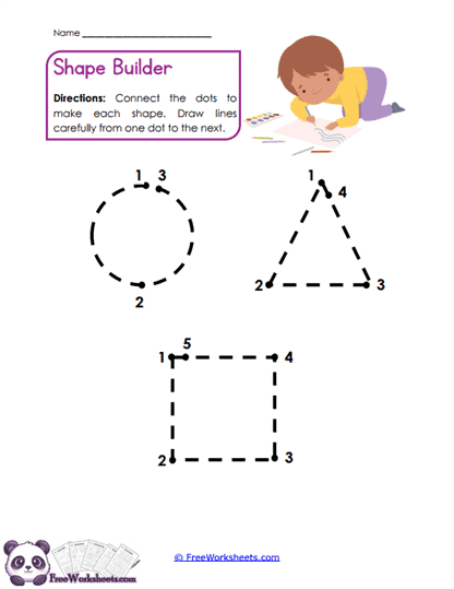 Shape Builder Worksheet