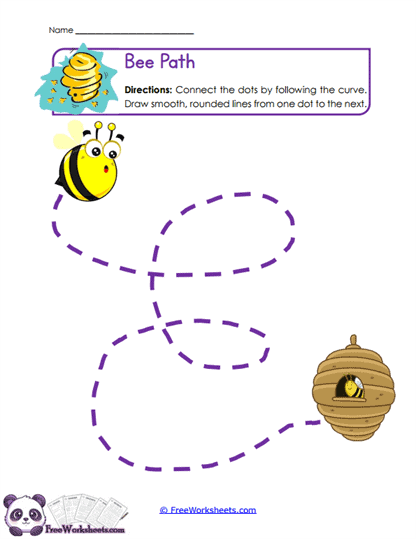 Bee Journey Worksheet