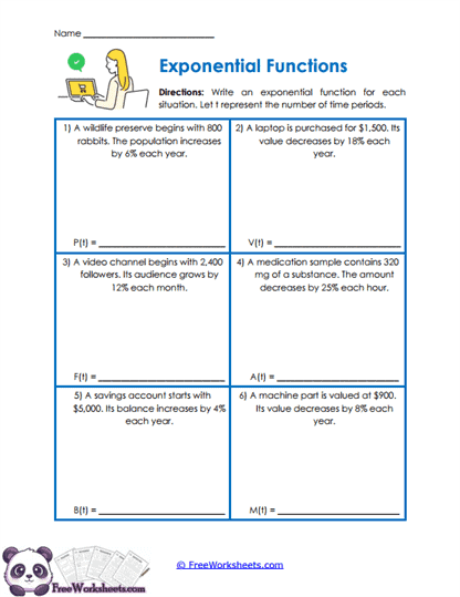 Model Writing Worksheet