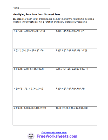 Ordered Logic Worksheet