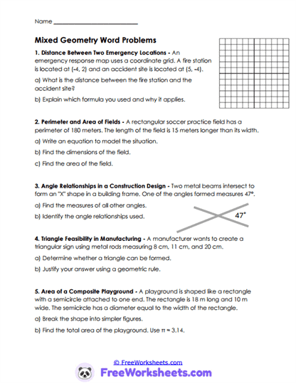 Shape Mix Worksheet