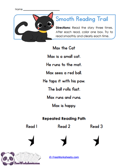 Smooth Story Worksheet