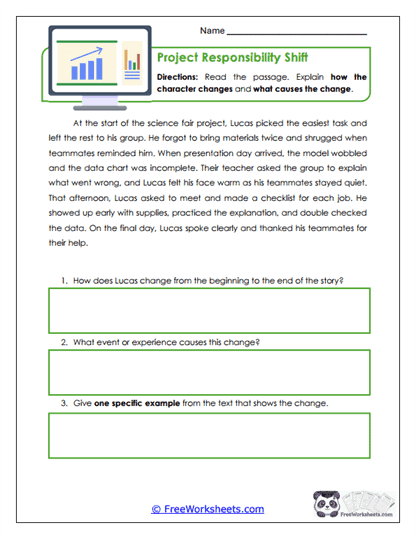 Project Responsibility Shift Worksheet
