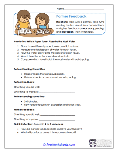 Read Like A Pro Worksheet