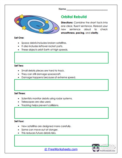 Orbital Rebuild Worksheet