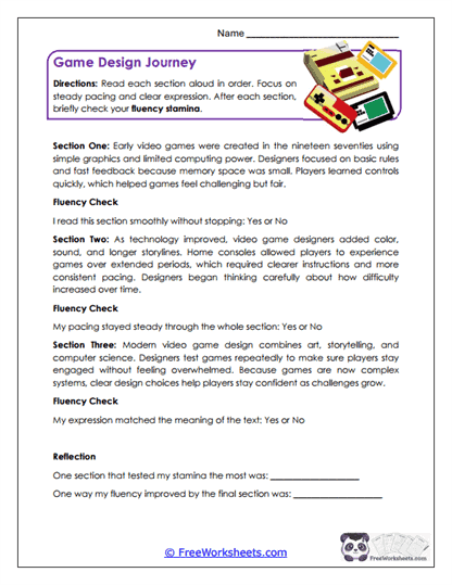 Tone Tracker Worksheet