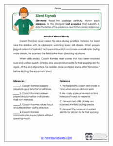 Grade 7 Reading Comprehension Worksheets - FreeWorksheets.Com