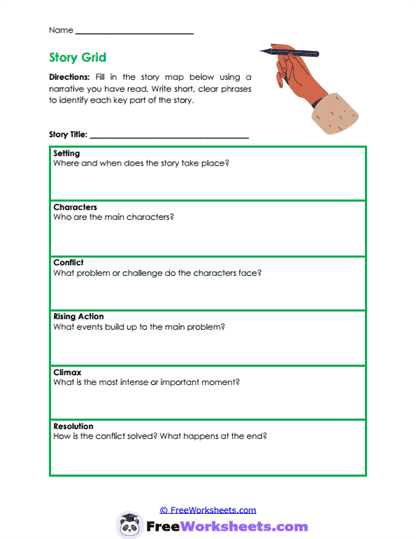 Story Grid Worksheet