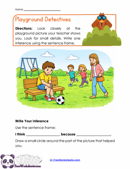 Grade 1 Inference Worksheet Collection