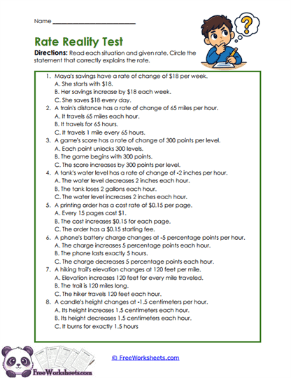 Context Check Worksheet