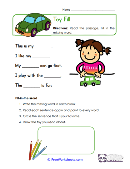 Kindergarten Reading Passage Collection