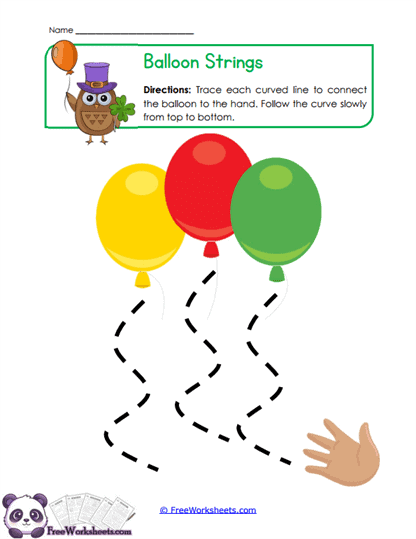 Balloon Curves Worksheet
