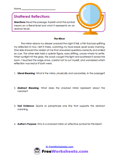 Turning Seasons Worksheet