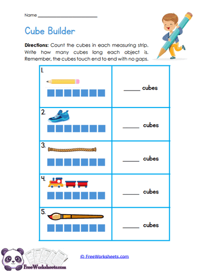 Length Builder Worksheet