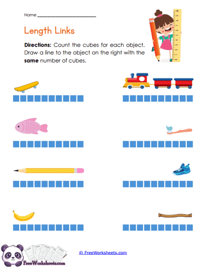 Length Connections Worksheet
