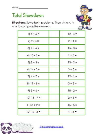Total Tangle Worksheet