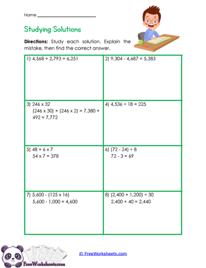Solution Analysis Worksheet