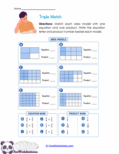 Model Match Worksheet
