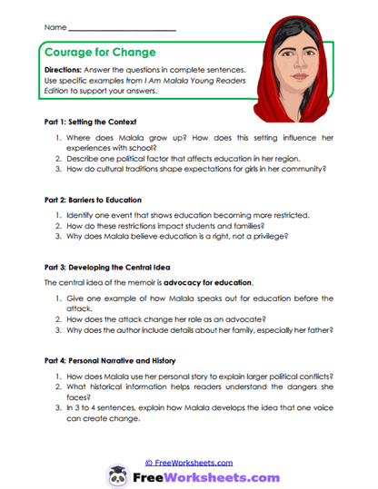 Advocacy Journey Worksheet