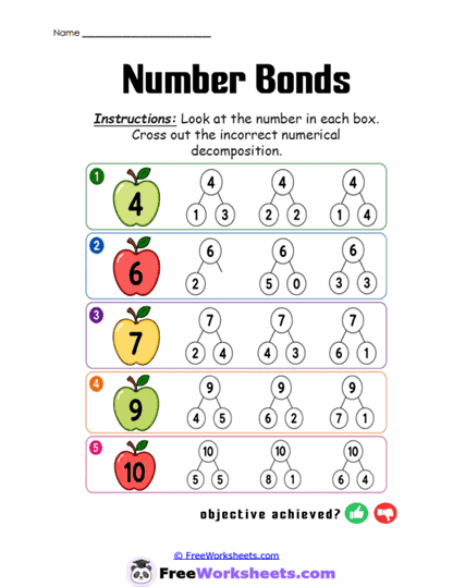 Bond Check Worksheet