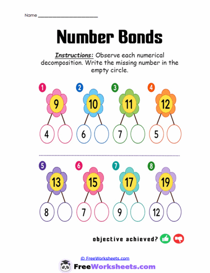 Missing Parts Worksheet