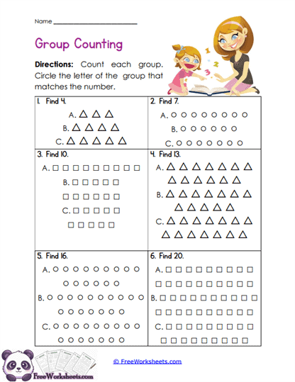 Group Finder Worksheet
