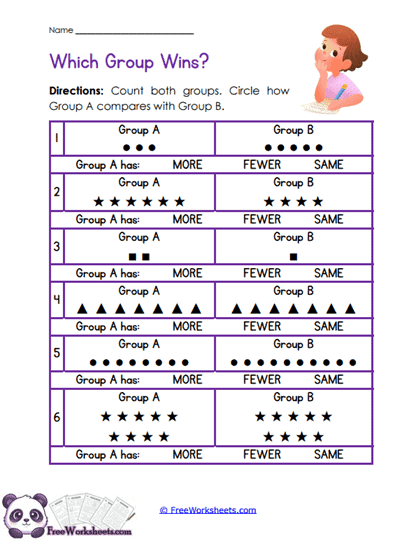 Group Compare Worksheet