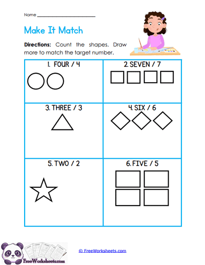 Target Sets Worksheet