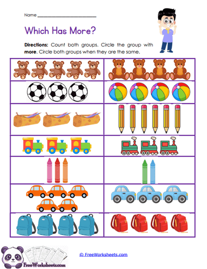More Groups Worksheet